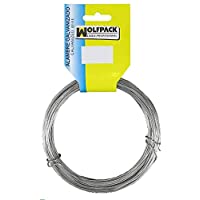 WOLFPACK LINEA PROFESIONAL Alambre Galvanizado (Rollo 250 gramos) Nº 2-0-7 mm.